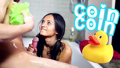 Indian model Shrima Malati takes a hot shower with Jean-Marie Corda