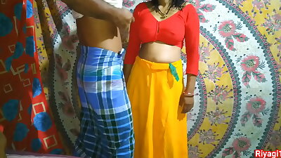 First time New Indian beautiful bhabhi his devar hardcore having sex