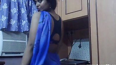 Horny lily in blue sari indian babe sex video - pornhub.com