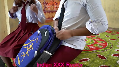 Indian best ever college girl and college boy fuck in clear hindi voice
